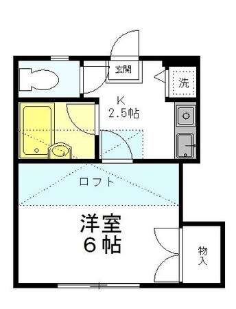 仙台駅 バス8分  宮町二丁目下車：停歩7分 1階の物件間取画像